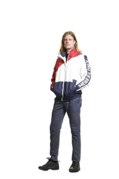 Members Only Men's Nautical Color Block Jacket