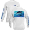 Flying Fisherman Pasta Sailfish Performance Long Sleeve T-Shirt - White -Refrigiwear US Shop GUEST 60088f5a 8281 4023 a6f3 917906d4d2e9