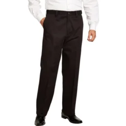 KingSize Men's Big & Tall Relaxed Fit Wrinkle-Free Expandable Waist Plain Front Pants -Refrigiwear US Shop GUEST 63508390 f0e7 4cff a31a fa43b3e3dbd4