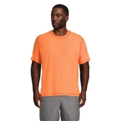 Lands' End Men's Short Sleeve Swim Tee Rash Guard -Refrigiwear US Shop GUEST 680ca1bd 399f 4bb9 8dfe 0b2efd49300c