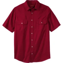 Boulder Creek By KingSize Men's Big & Tall Short Sleeve Denim & Twill Shirt -Refrigiwear US Shop GUEST 6931f7ea dc15 4e37 a9b7 855266737c14