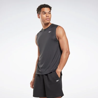 Reebok Training Sleeveless Tech T-Shirt Mens Athletic Tank Tops 9 Reebok Training Sleeveless Tech T-Shirt Mens Athletic Tank Tops - Image 7