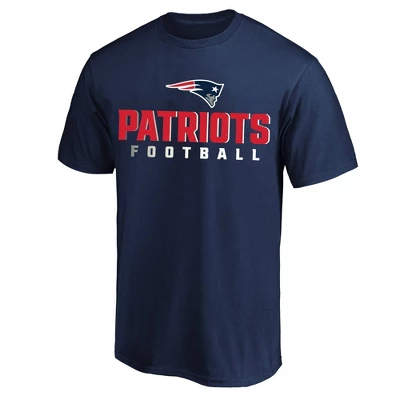 NFL New England Patriots Men's Big & Tall Short Sleeve Cotton T-Shirt 5 NFL New England Patriots Men's Big & Tall Short Sleeve Cotton T-Shirt - Image 3