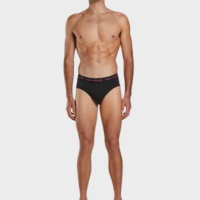 Pair Of Thieves Men's 3pk Super Fit Briefs - Solid Black 3 Pair Of Thieves Men's 3pk Super Fit Briefs - Solid Black