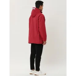 Lars Amadeus Men's Windbreaker Faux Fleece Lined Drawstring Hoodie Zipper Outdoor Jackets -Refrigiwear US Shop GUEST 70c986b3 6654 42a3 a131 26e338fbc4a4