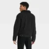 Men's Faux Shearling Lined Denim Trucker Jacket - Goodfellow & Co™ Black 2 Men's Faux Shearling Lined Denim Trucker Jacket - Goodfellow & Co™ Black -Refrigiwear US Shop GUEST 714dfbbf ba28 43fa 9ddd 980f9d474d3a