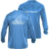 Flying Fisherman Redfish Performance Long Sleeve T-Shirt - Blue -Refrigiwear US Shop GUEST 722e1b96 fb86 49ac 92cc 284b3bf7f673