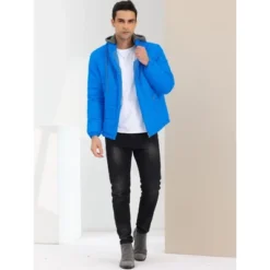 Lars Amadeus Men's Hoodie Puffer Coat Winter Warm Full Zip Quilting Jacket Coat -Refrigiwear US Shop GUEST 731ad8fc 5298 45dc 8979 f24223a0472f