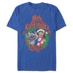 Men's Lilo & Stitch Mele Kalikimaka Christmas T-Shirt -Refrigiwear US Shop GUEST 775b0dac ae69 4bf8 b67d e68c30394dad