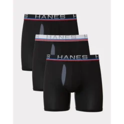 Hanes Premium Men's Xtemp Total Support Pouch Anti Chafing 3pk Boxer Briefs -Refrigiwear US Shop GUEST 776f4e4d 4973 49f8 8dd9 a590747335b0