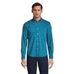 Lands' End Men's Traditional Fit Comfort-First Shirt With Coolmax Printed -Refrigiwear US Shop GUEST 77f35ed6 b664 4e23 83b1 5d638259a964