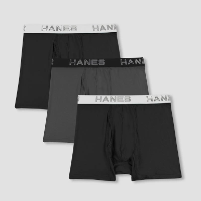 Hanes Premium Comfort Flex Fit Men's Trunks 3pk 4 Hanes Premium Comfort Flex Fit Men's Trunks 3pk - Image 2