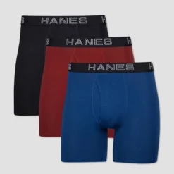 Hanes Premium Men's 3pk Boxer Briefs With Anti Chafing Total Support Pouch -Refrigiwear US Shop GUEST 7bd847b0 bc7f 4e35 a218 882517d7e5e7