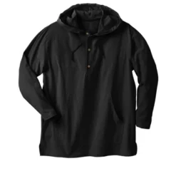 KingSize Men's Big & Tall Gauze Hoodie