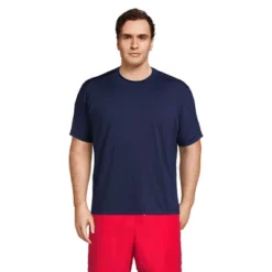 Lands' End Men's Short Sleeve Swim Tee Rash Guard -Refrigiwear US Shop GUEST 7e8dded7 a851 420f a4d7 6ababb98037c
