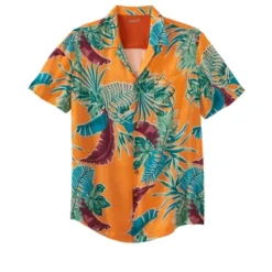 KS Island By KingSize Men's Big & Tall Printed Rayon Short-Sleeve Shirt -Refrigiwear US Shop GUEST 80b8bcba f195 4202 853c 4e41942dcd01