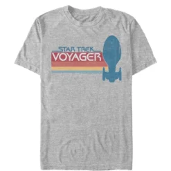 Men's Star Trek: Voyager Retro Rainbow Logo T-Shirt 7 Men's Star Trek: Voyager Retro Rainbow Logo T-Shirt -Refrigiwear US Shop GUEST 829bc2a4 d744 4243 a544 c2f3d8e0a9a8