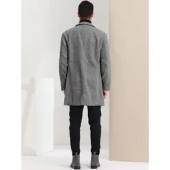 Lars Amadeus Men's Regular Fit Notched Lapel Single Breasted Herringbone Overcoat 12 Lars Amadeus Men's Regular Fit Notched Lapel Single Breasted Herringbone Overcoat -Refrigiwear US Shop GUEST 84a6652c cf41 4b3e b2f1 a2c3fe761f09
