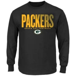 NFL Green Bay Packers Black Long Sleeve Core Big & Tall T-Shirt -Refrigiwear US Shop GUEST 86f2abc6 61f6 49cf 9471 42025ce4ab3a