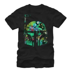 Men's Star Wars Hawaiian Print Boba Fett Helmet T-Shirt -Refrigiwear US Shop GUEST 8a862f6e 90c5 48e1 917e d1db228abbd9