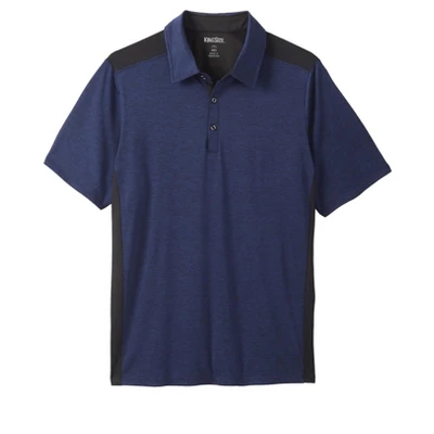 KingSize Men's Big & Tall Moisture Wicking Polo 8 KingSize Men's Big & Tall Moisture Wicking Polo - Image 6