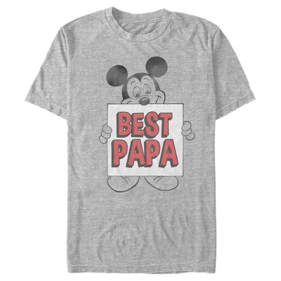 Men's Mickey & Friends Best Papa T-Shirt 6 Men's Mickey & Friends Best Papa T-Shirt - Image 4