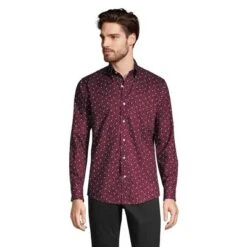 Lands' End Men's Traditional Fit No Iron Twill Shirt -Refrigiwear US Shop GUEST 9209a910 a9f0 4c35 908f d5dd0112d6c2