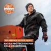 RefrigiWear Men's Insulated PolarForce Hybrid Fleece Jacket With HiVis Piping -Refrigiwear US Shop GUEST 9a137628 6321 4732 a139 26ab6721a4d2