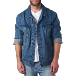 Alpine Swiss Derek Men’s Classic Denim Trucker Jacket -Refrigiwear US Shop GUEST 9db8d1f0 9bad 44ad b6d0 3ad84d07cca6