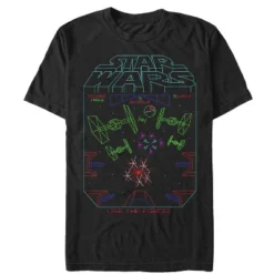 Men's Star Wars Arcade Game T-Shirt -Refrigiwear US Shop GUEST a4e8f494 48d0 4607 85df 44ad7218bb77
