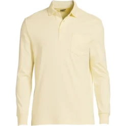 Lands' End Men's Long Sleeve Super Soft Supima Polo Shirt With Pocket -Refrigiwear US Shop GUEST a572f924 9df7 49ba 808b ff824eb876e8