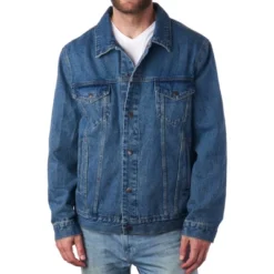 Alpine Swiss Derek Men’s Classic Denim Trucker Jacket -Refrigiwear US Shop GUEST a72c0e99 6fdb 464e 9433 785dfa0afb76