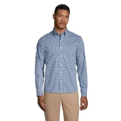 Lands' End Men's Traditional Fit Comfort-First Shirt With Coolmax Printed -Refrigiwear US Shop GUEST a8874a47 85e1 414f aba8 858351144606