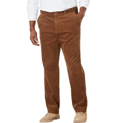 KingSize Men's Big & Tall Six-Wale Corduroy Plain Front Pants 6 KingSize Men's Big & Tall Six-Wale Corduroy Plain Front Pants - Image 4