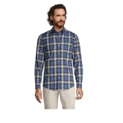 Lands' End Men's Traditional Fit No Iron Twill Shirt -Refrigiwear US Shop GUEST aaac780b 4f3d 4d28 9fdc ea219a8c5725