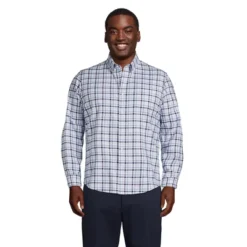 Lands' End Men's Traditional Fit No Iron Twill Shirt -Refrigiwear US Shop GUEST ab928b0d b91d 499f bd14 316fd012fa72
