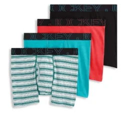 Jockey Men's ActiveBlend 5" Boxer Brief - 4 Pack -Refrigiwear US Shop GUEST ac5c5f77 f28e 478f a561 0b273e02e975