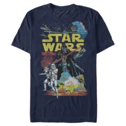 Men's Star Wars Galactic Battle T-Shirt -Refrigiwear US Shop GUEST af9a946b 2633 4395 a79a 48ff19c39006