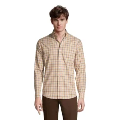 Lands' End Men's Traditional Fit No Iron Twill Shirt -Refrigiwear US Shop GUEST b244ea10 2eca 46be 9f22 f25a4bb29e81