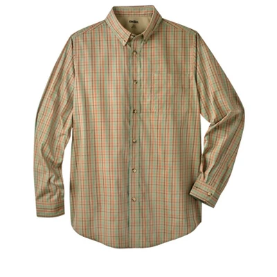 KingSize Men's Big & Tall Long Sleeve Wrinkle Free Sport Shirt 9 KingSize Men's Big & Tall Long Sleeve Wrinkle Free Sport Shirt - Image 7