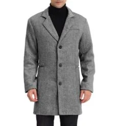 Lars Amadeus Men's Regular Fit Notched Lapel Single Breasted Herringbone Overcoat 14 Lars Amadeus Men's Regular Fit Notched Lapel Single Breasted Herringbone Overcoat -Refrigiwear US Shop GUEST b5665b84 854b 4e45 b495 5acb3bbe7f7b