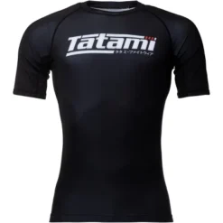 Tatami Fightwear Recharge Short Sleeve Rashguard - Black -Refrigiwear US Shop GUEST b9058318 23b1 49a6 b187 76f3b5b65b6f