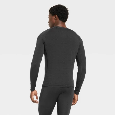 Men's Fitted Cold Mock Long Sleeve Athletic Top - All In Motion™ 3 Men's Fitted Cold Mock Long Sleeve Athletic Top - All In Motion™