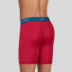 Jockey Generation™ Men's Microfiber Boxer Briefs 3pk - Berry/Mint/Black -Refrigiwear US Shop GUEST c6f3fc7f 3cb0 4a07 9e87 ef06ce0beae2