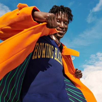 Men's Duffle Coat With Arm Patch Crest - Rowing Blazers X Target 8 Men's Duffle Coat With Arm Patch Crest - Rowing Blazers X Target - Image 6