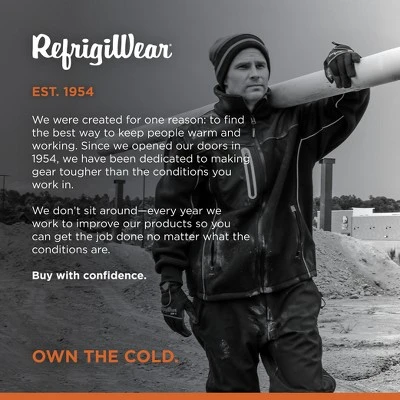 RefrigiWear Men's Insulated PolarForce Hybrid Fleece Jacket With HiVis Piping 6 RefrigiWear Men's Insulated PolarForce Hybrid Fleece Jacket With HiVis Piping - Image 4