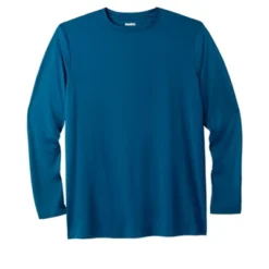KingSize Men's Big & Tall Moisture Wicking Long-Sleeve Crewneck Tee -Refrigiwear US Shop GUEST ca5db983 cb3c 4f5a a431 6c2bdecf0faf