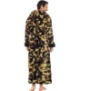 Men's Warm Winter Plush Hooded Bathrobe, Full Length Fleece Robe With Hood 2 Men's Warm Winter Plush Hooded Bathrobe, Full Length Fleece Robe With Hood -Refrigiwear US Shop GUEST cafe3e2b 00a1 40af b827 4cc19649d413