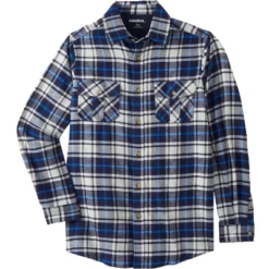 KingSize Men's Big & Tall Plaid Flannel Shirt -Refrigiwear US Shop GUEST cfcf2828 b9a2 4703 8a1a 4e03f0de59b5