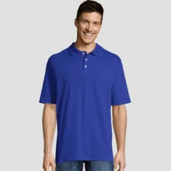 Hanes Men's X-Temp Jersey Polo Short Sleeve Shirt -Refrigiwear US Shop GUEST d3094ef6 68b2 447e 9971 5ca9dc5c75d8